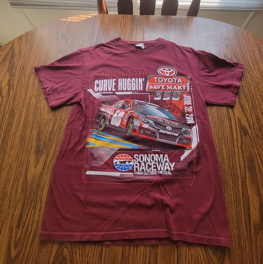 Sonoma Raceway Toyotz Save Mart 350 Tshirt. M
